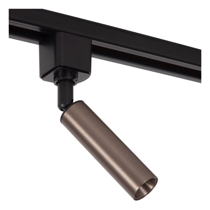 Lucide TRACK KEONI Track spot - 1-circuit Track lighting system - 1xG9- Coffee (Extension)